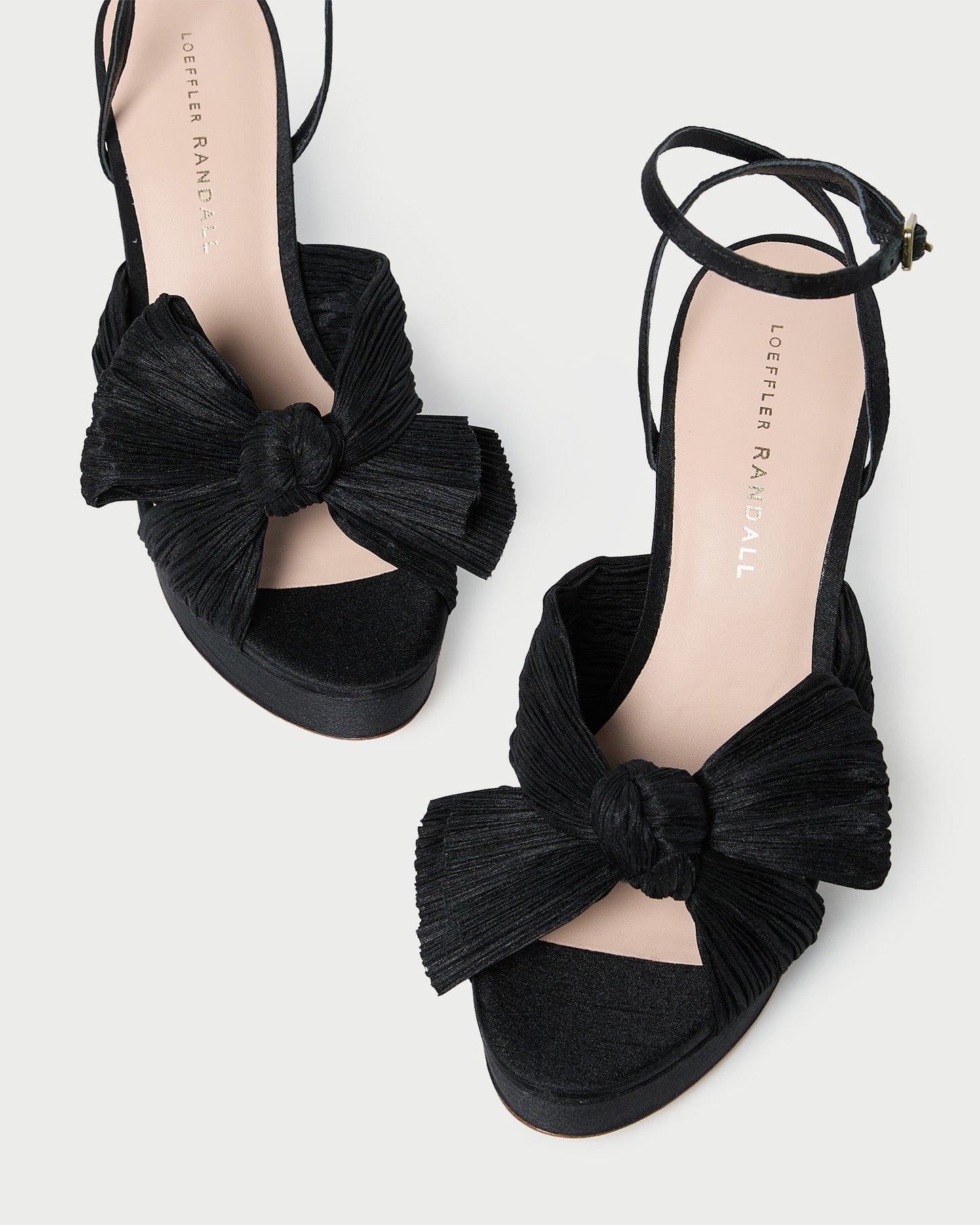 Natalia Black Platform Bow Heel | Loeffler Randall Women