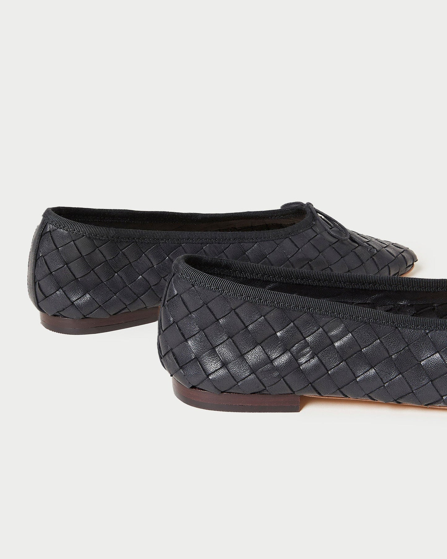 Landry Black Woven Ballet Flat | Loeffler Randall Women