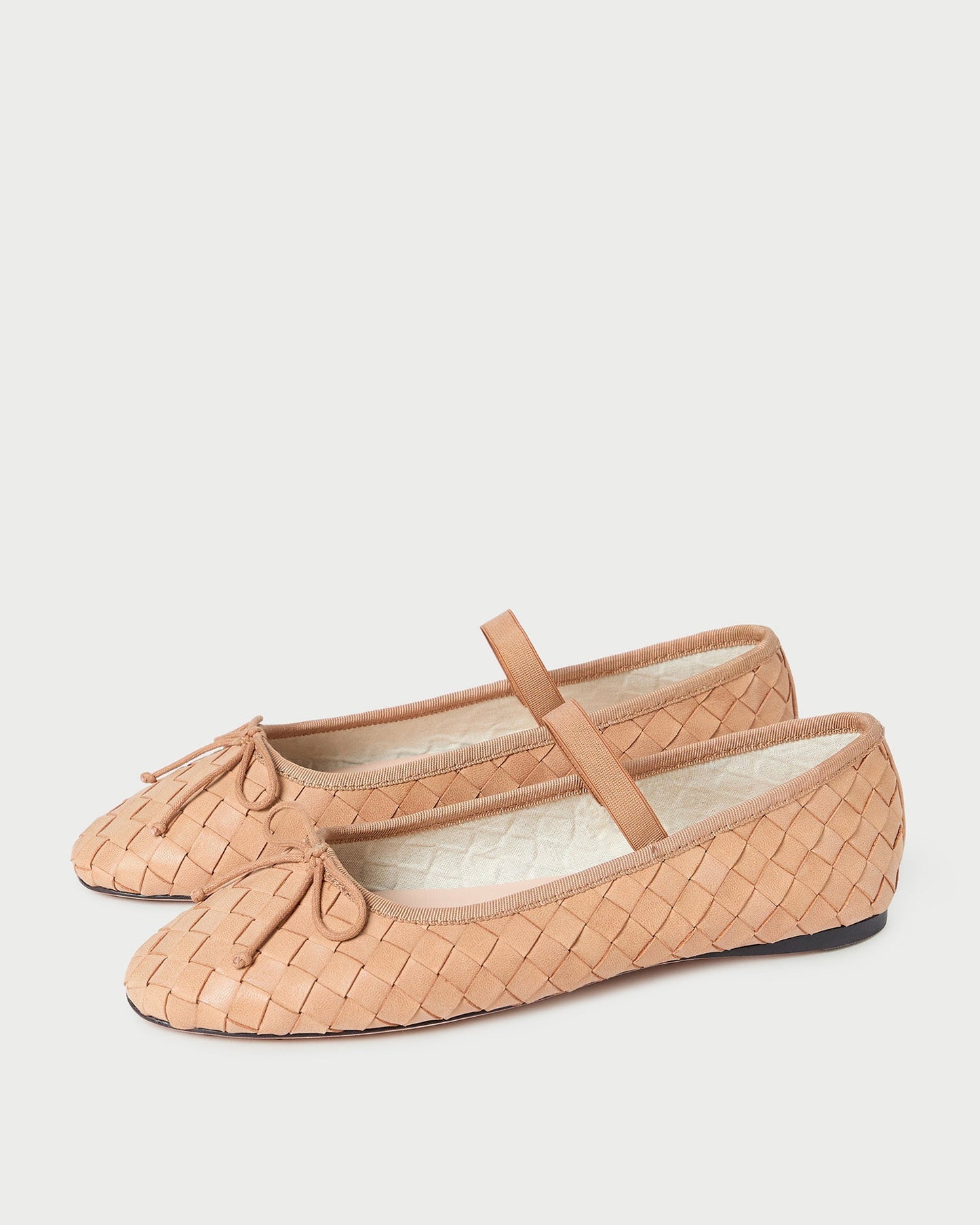 Leonie Honey Woven Ballet Flat | Loeffler Randall Women