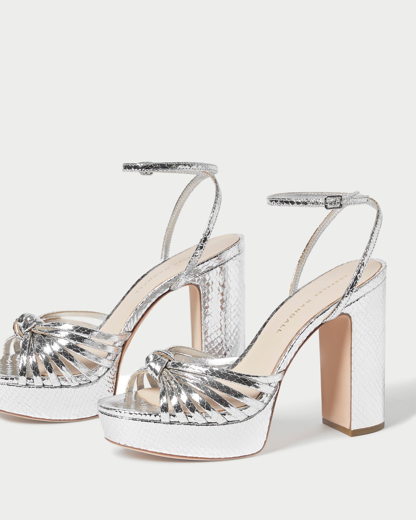 Rivka Silver Knot Platform Sandal | Loeffler Randall Women