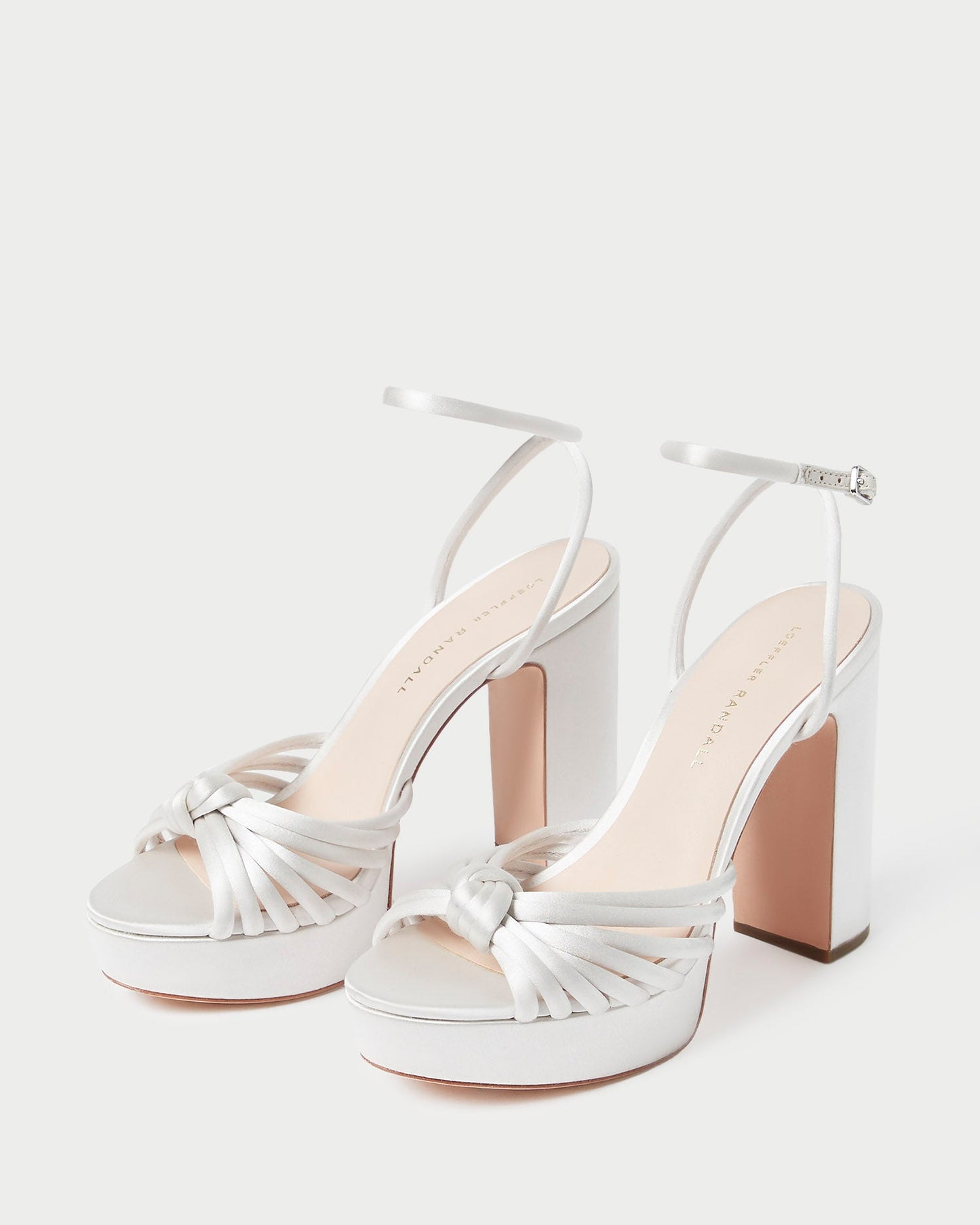 Rivka Cream Knot Platform Sandal | Loeffler Randall Women