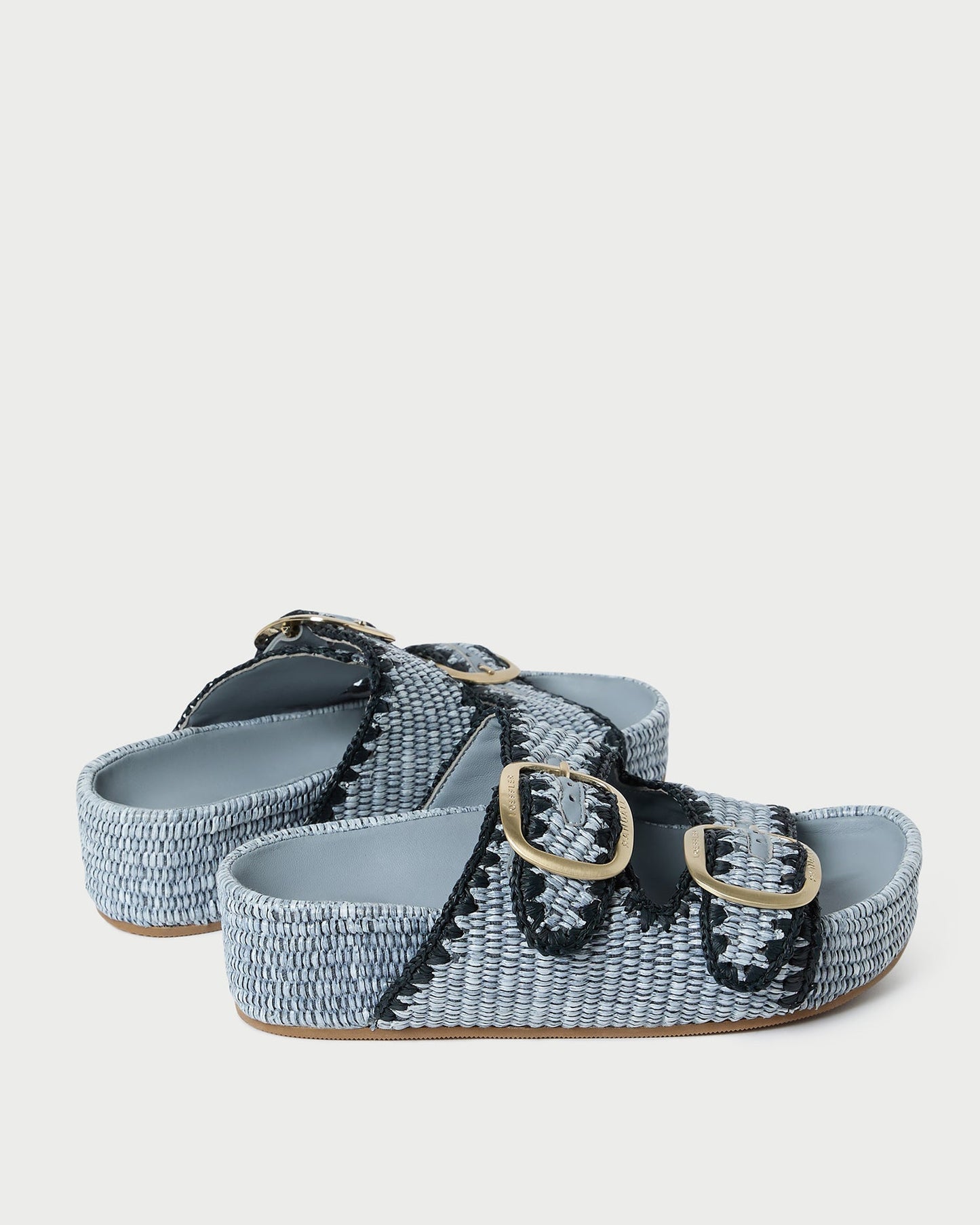 Theo Blue Two-Band Sandal | Loeffler Randall Women