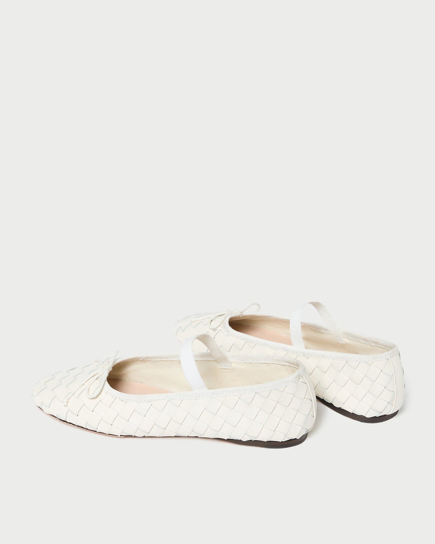 Leonie Cream Woven Ballet Flat | Loeffler Randall Women