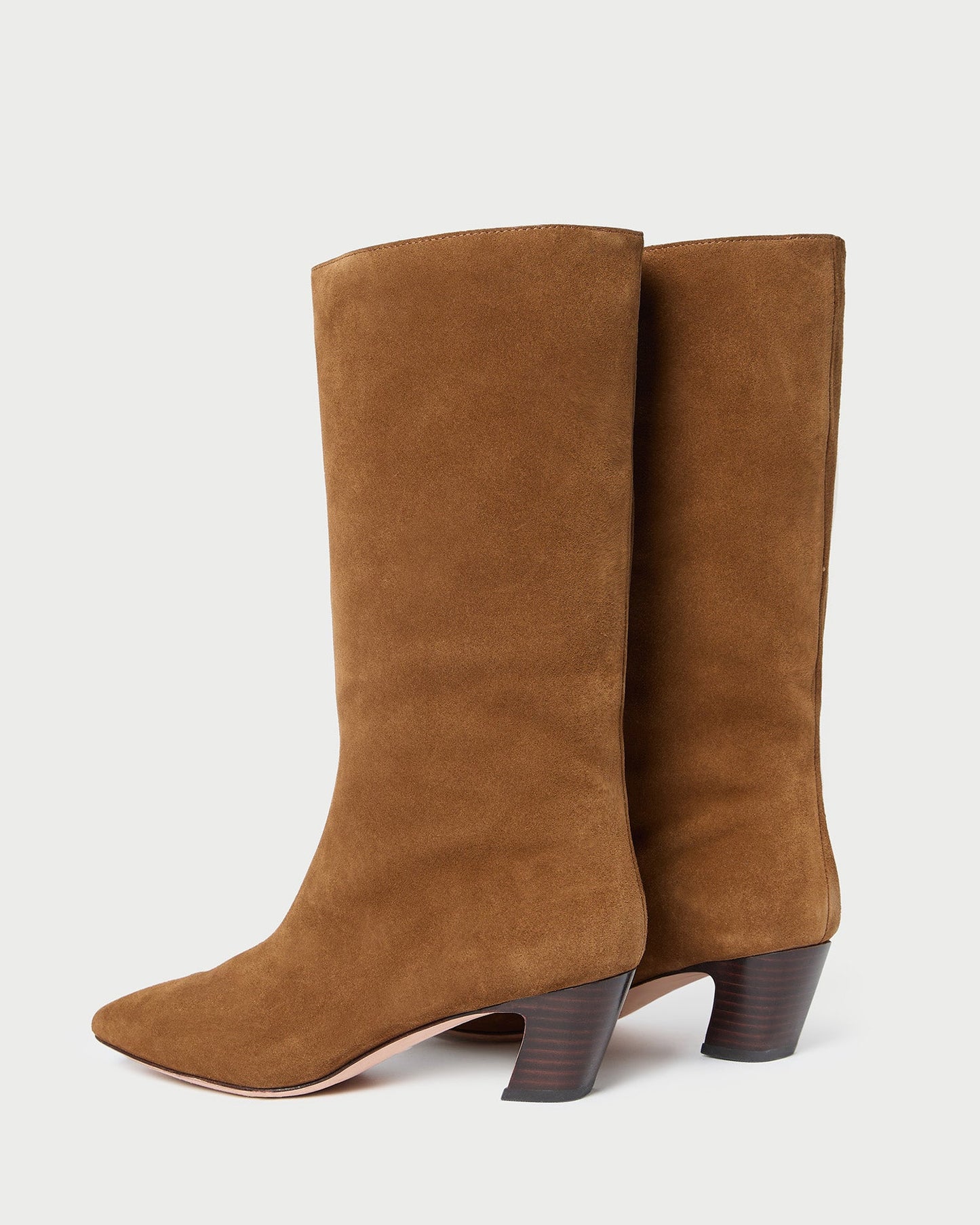 Cleo Cacao Suede Mid-Calf Boot | Loeffler Randall Women