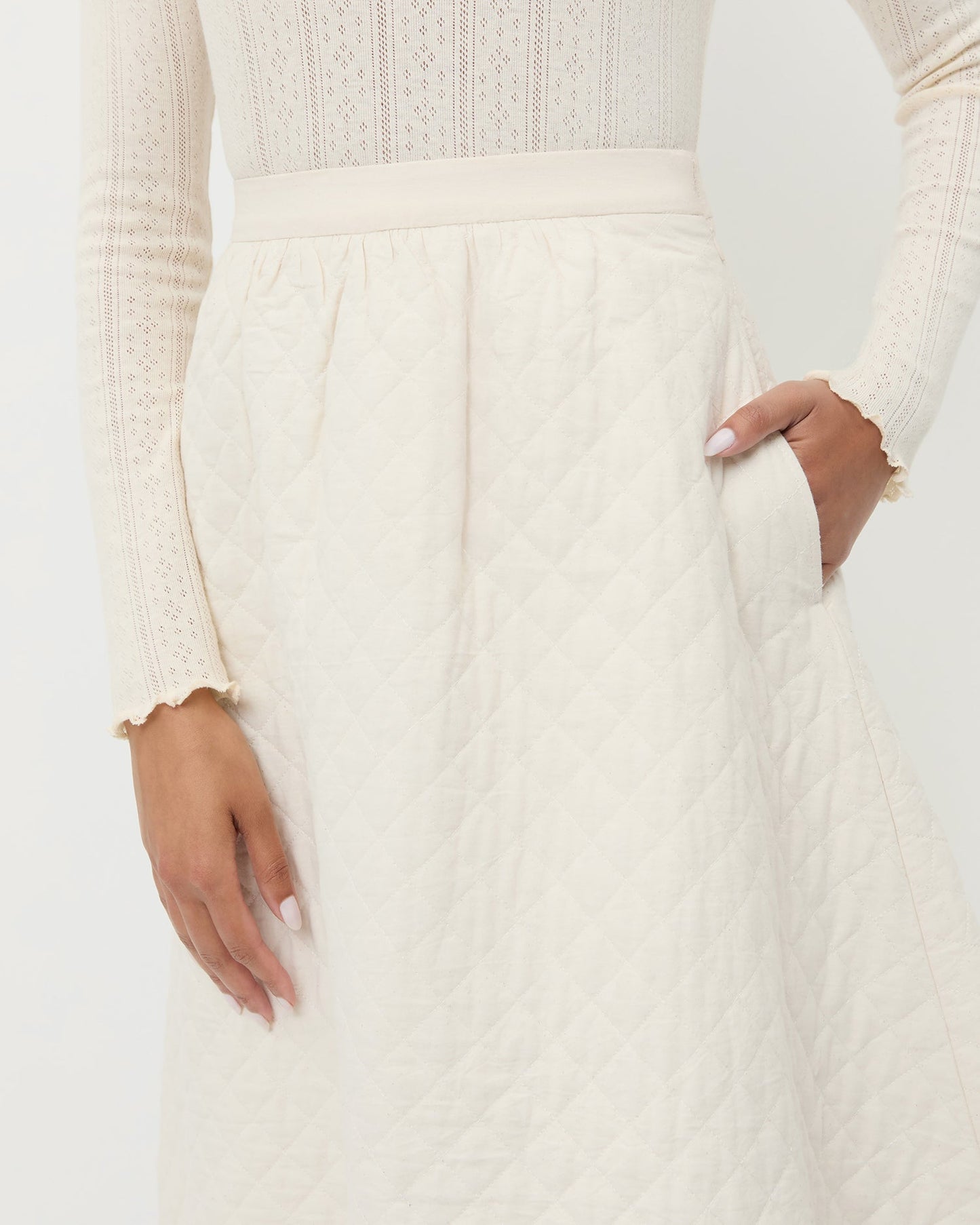Clara Quilted Skirt | Loeffler Randall Women