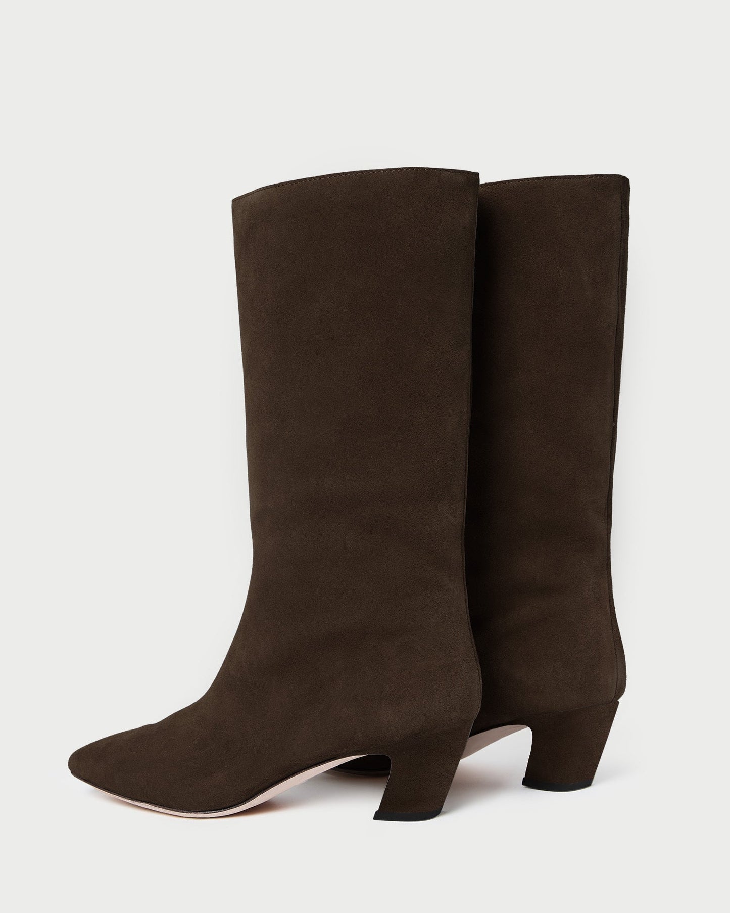 Cleo Brown Suede Mid-Calf Boot | Loeffler Randall Women