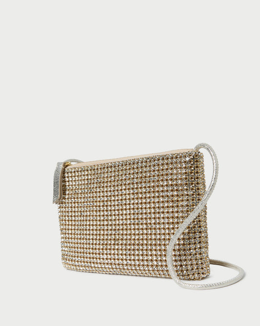 Yasmine Gold Diamanté Crossbody | Loeffler Randall Women