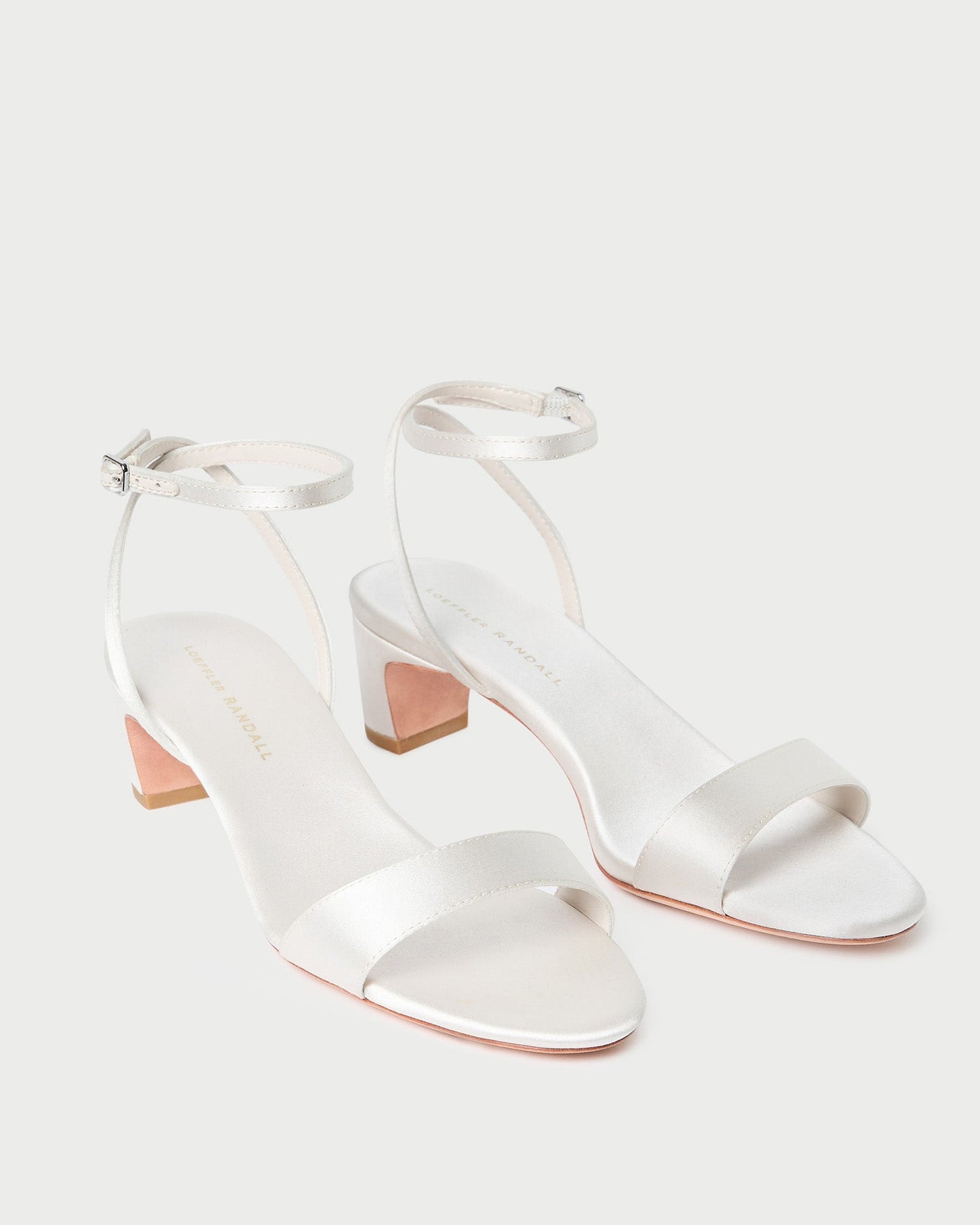 Alice Cream Satin Sandal | Loeffler Randall Women