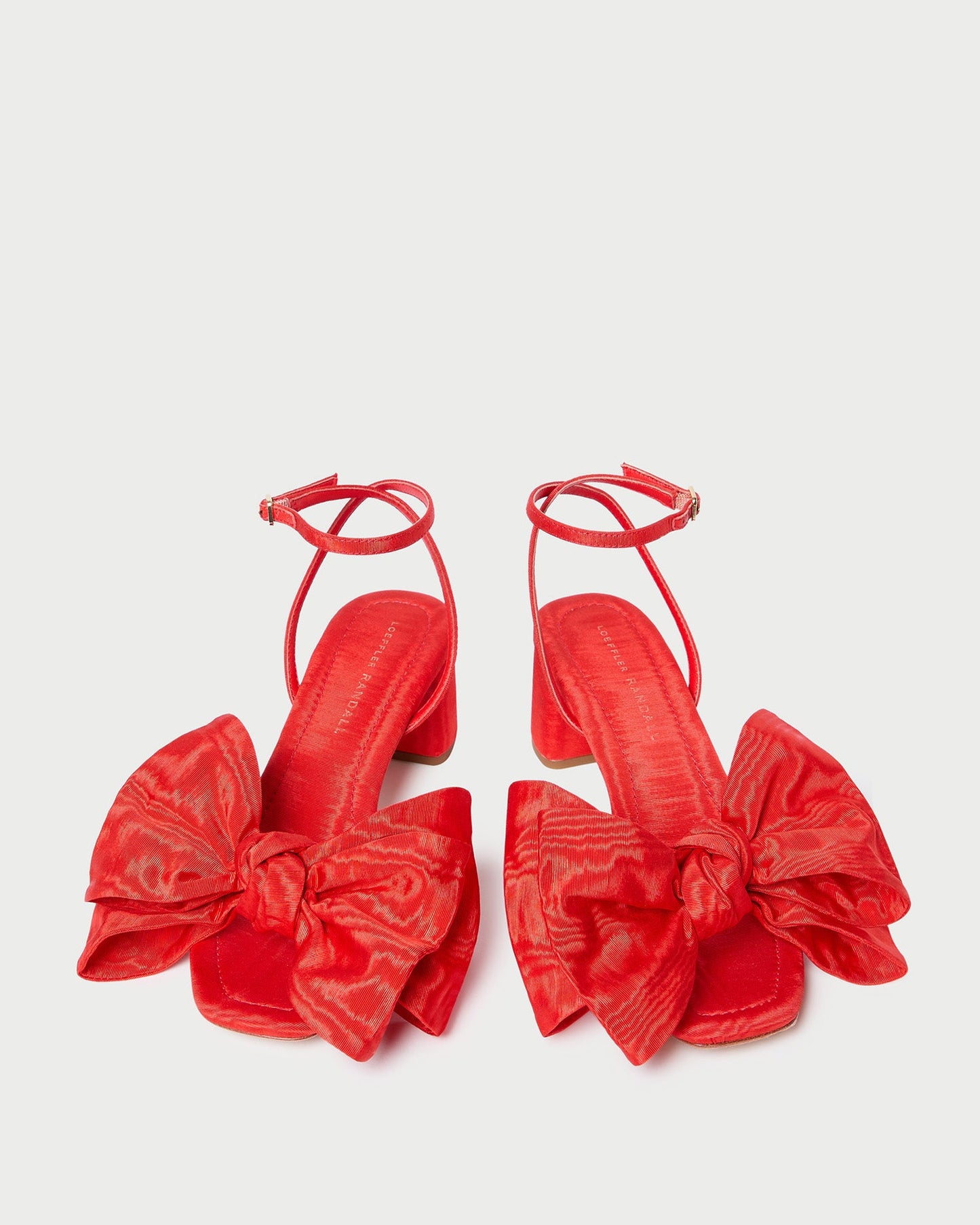 Carmen Red Moiré Bow Sandal | Loeffler Randall Women