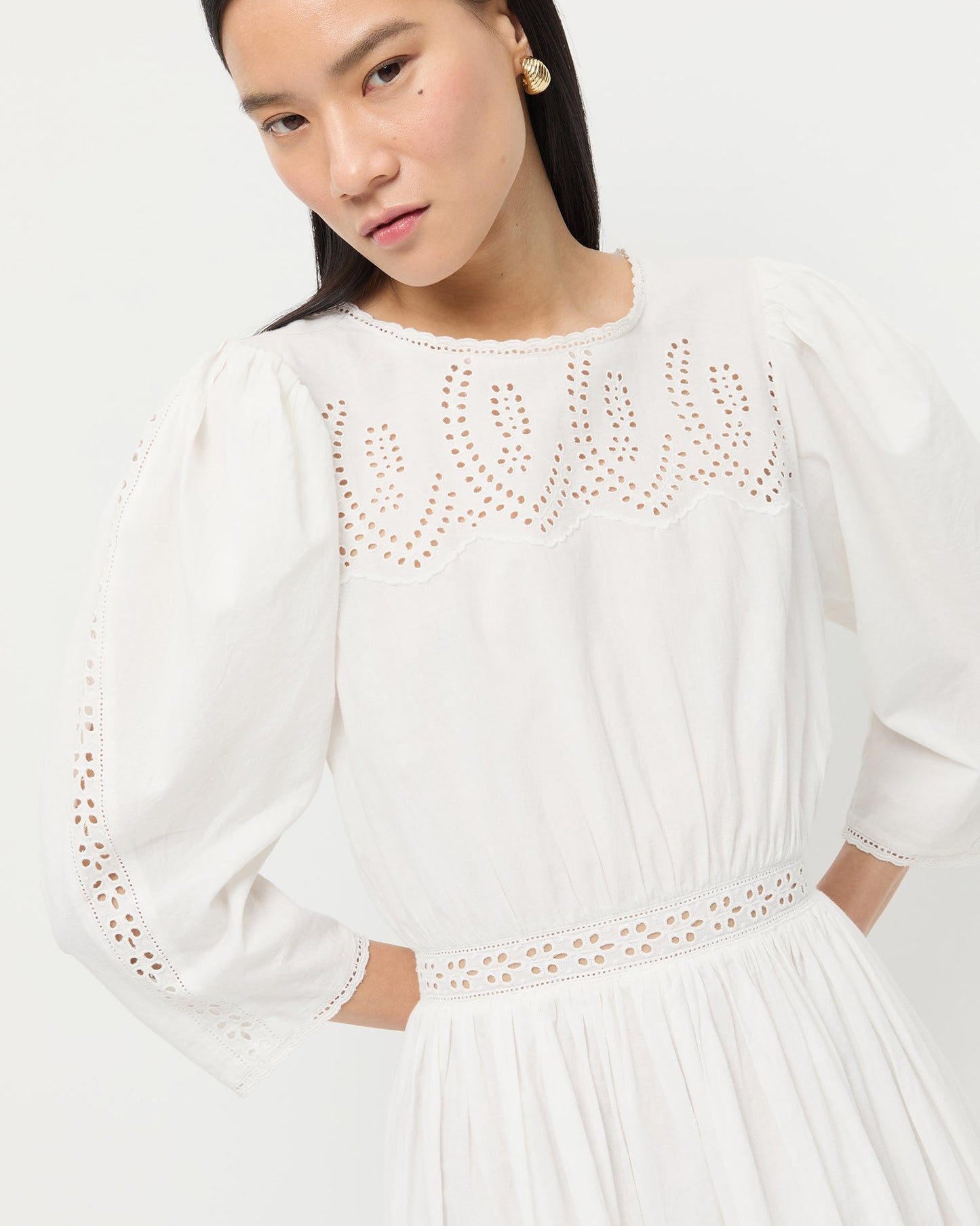 Thelma Eyelet Dress | Loeffler Randall Women