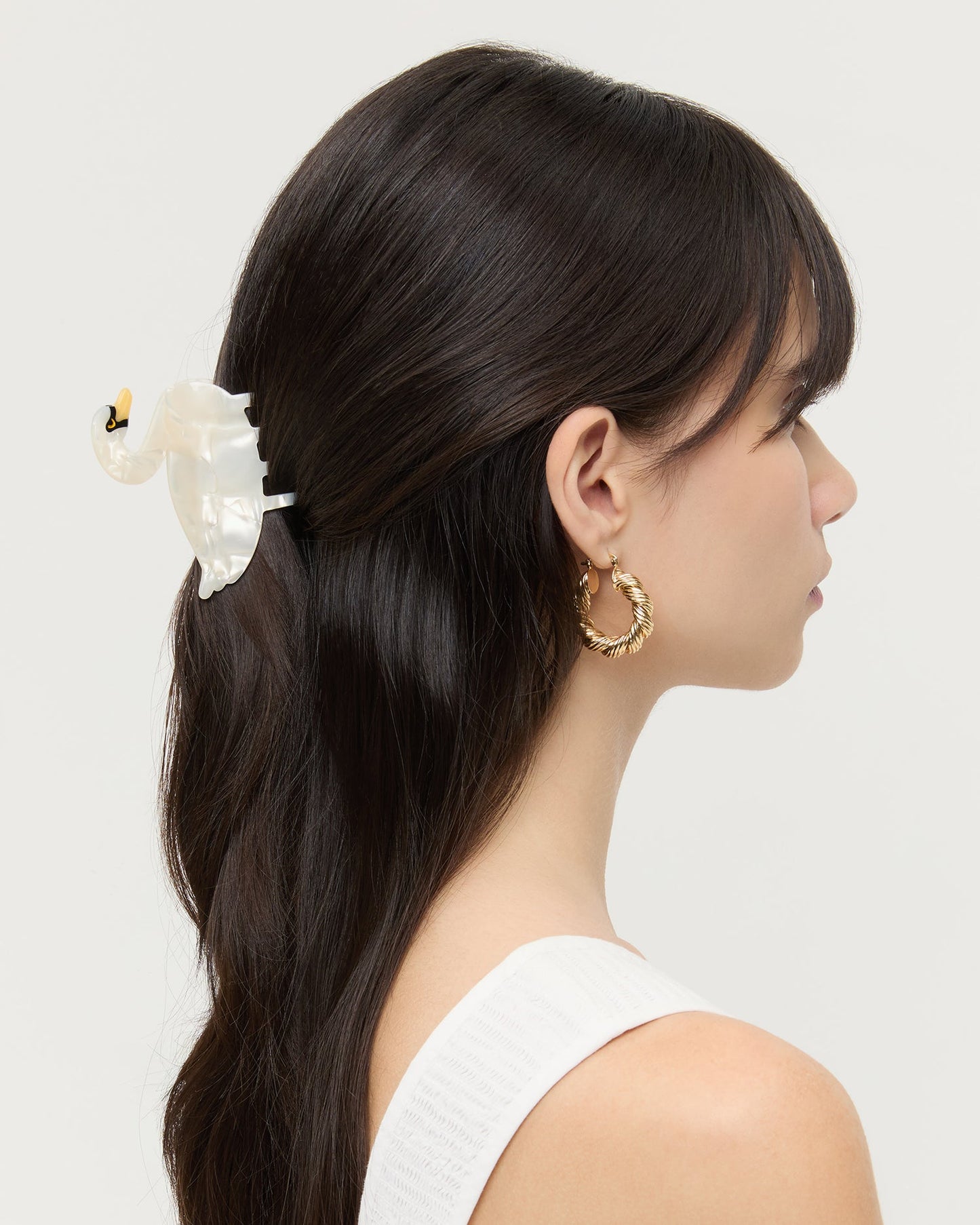 Swan Pearl Hairclip | Loeffler Randall Women