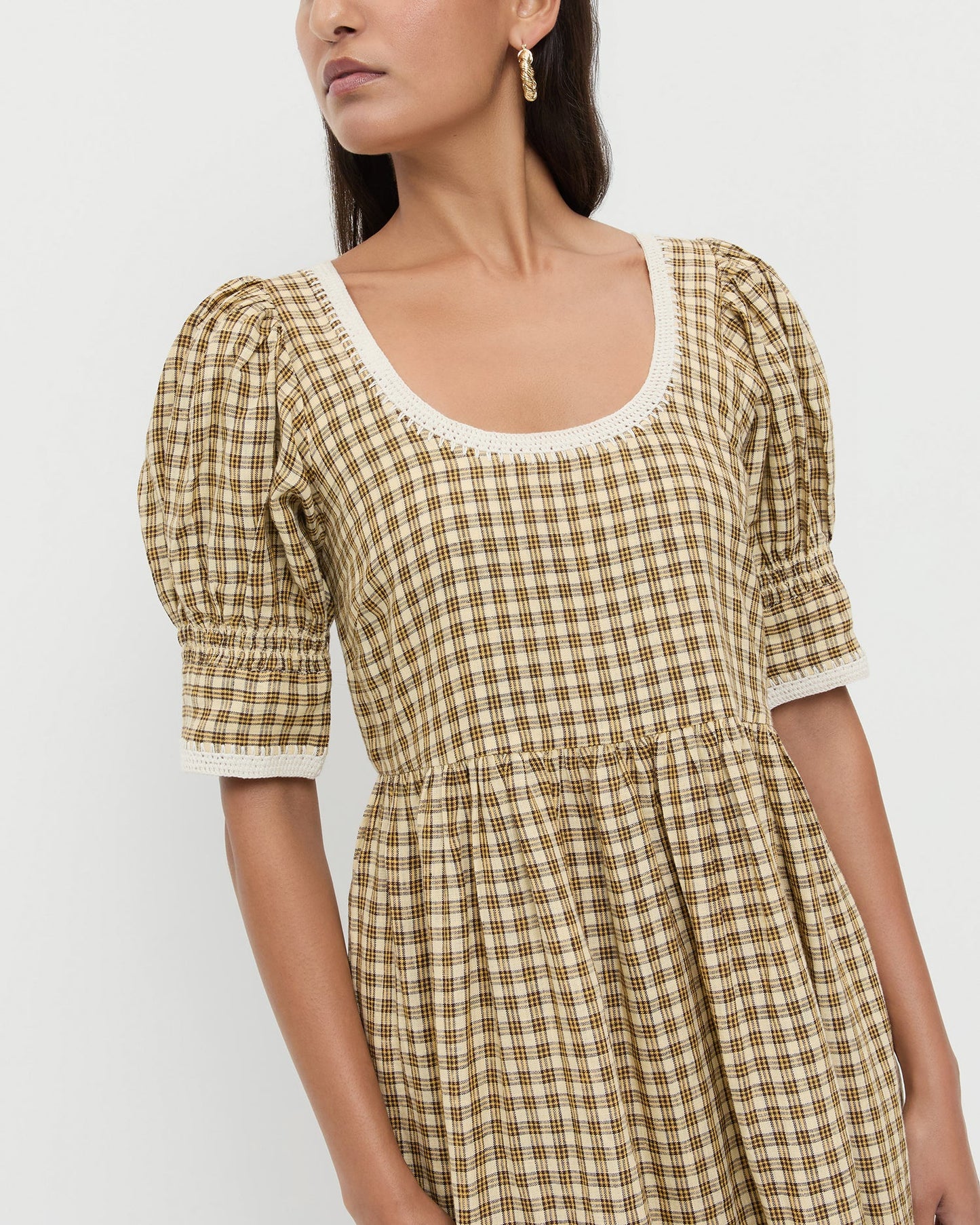 Gillian Puff-Sleeve Dress | Loeffler Randall Women