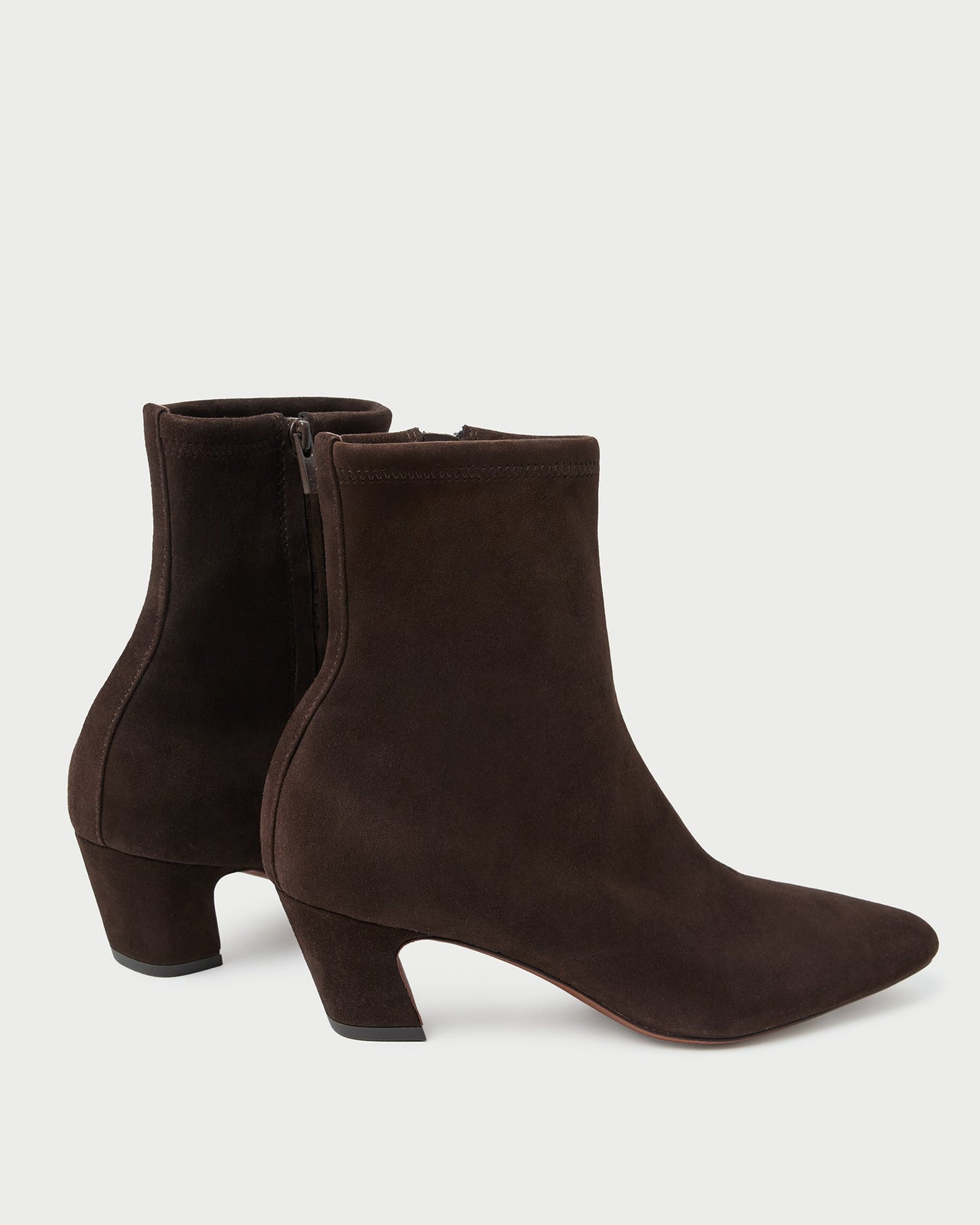 Doria Brown Suede Ankle Boot | Loeffler Randall Women