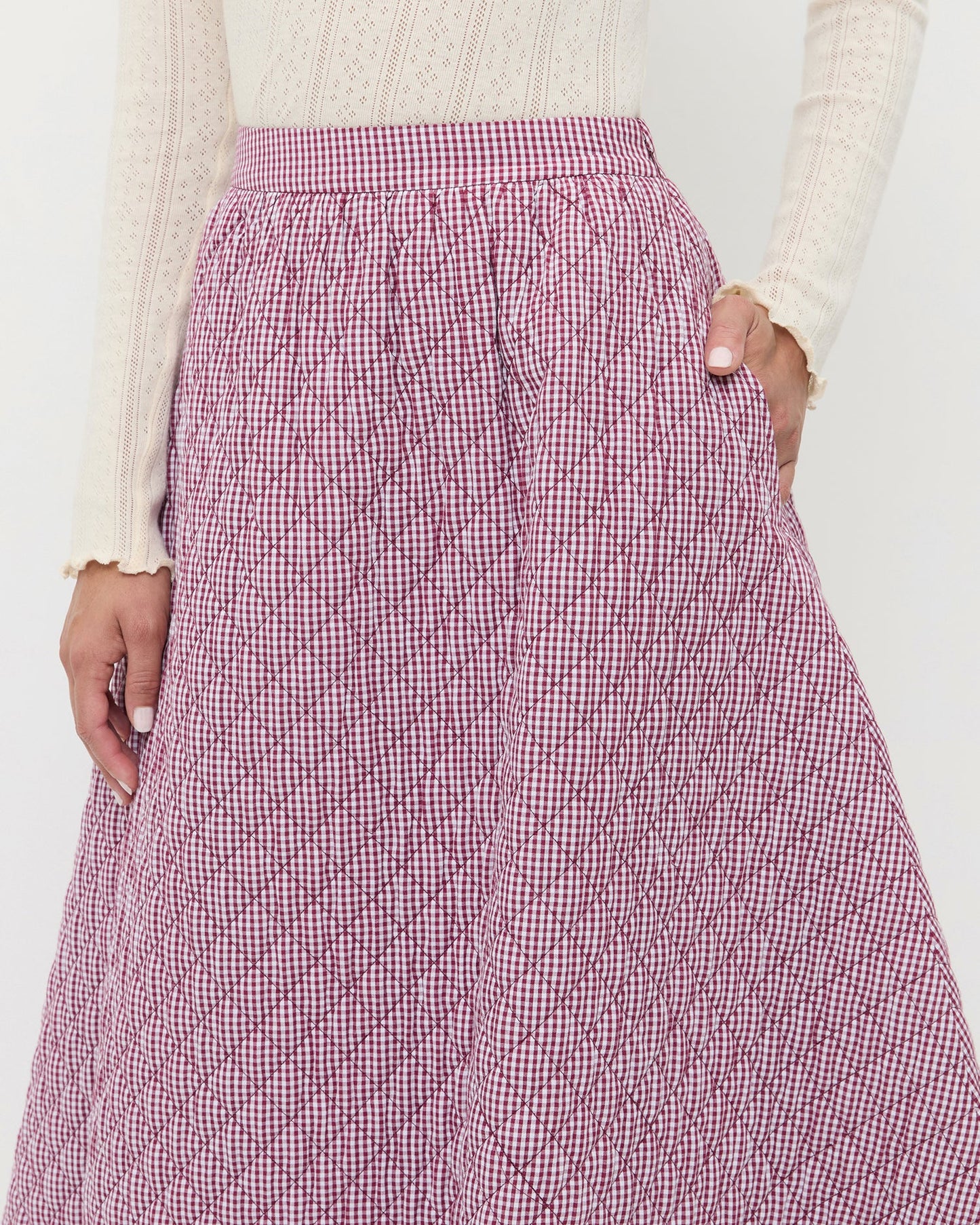 Clara Quilted Skirt | Loeffler Randall Women