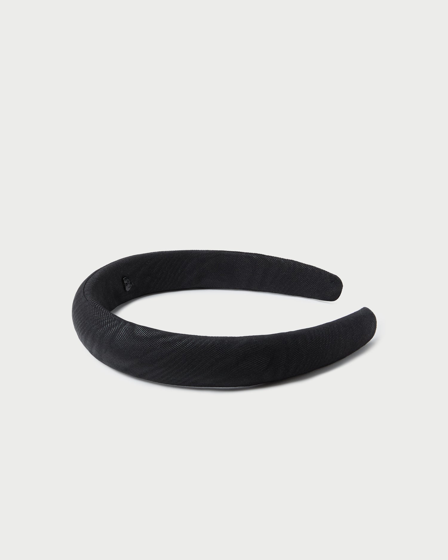 Marina Black Moiré Puffy Headband | Loeffler Randall Women