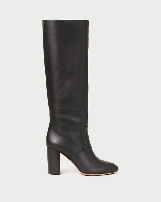 Goldy Black Leather Tall Boot | Loeffler Randall Women