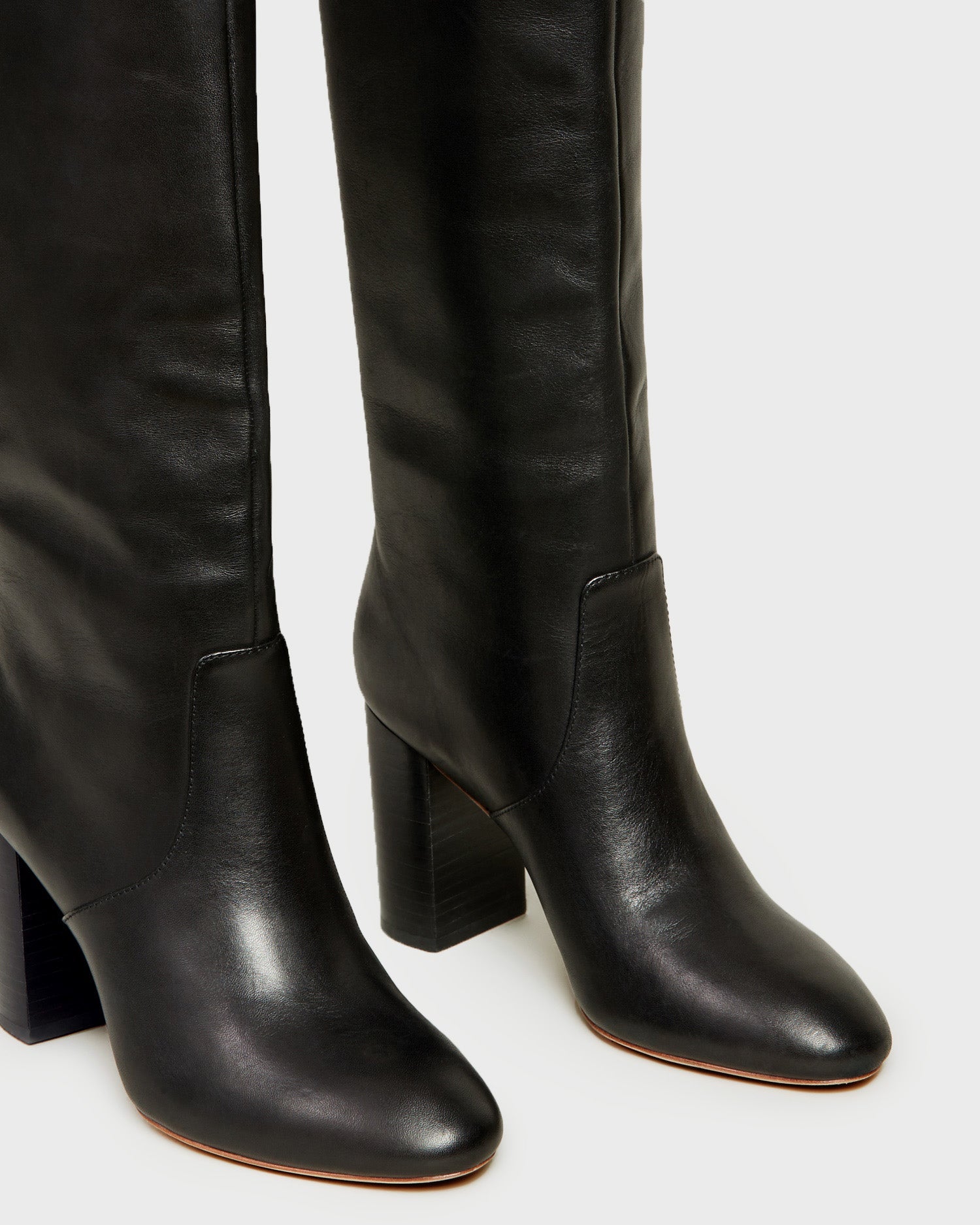 Goldy Black Leather Tall Boot | Loeffler Randall Women