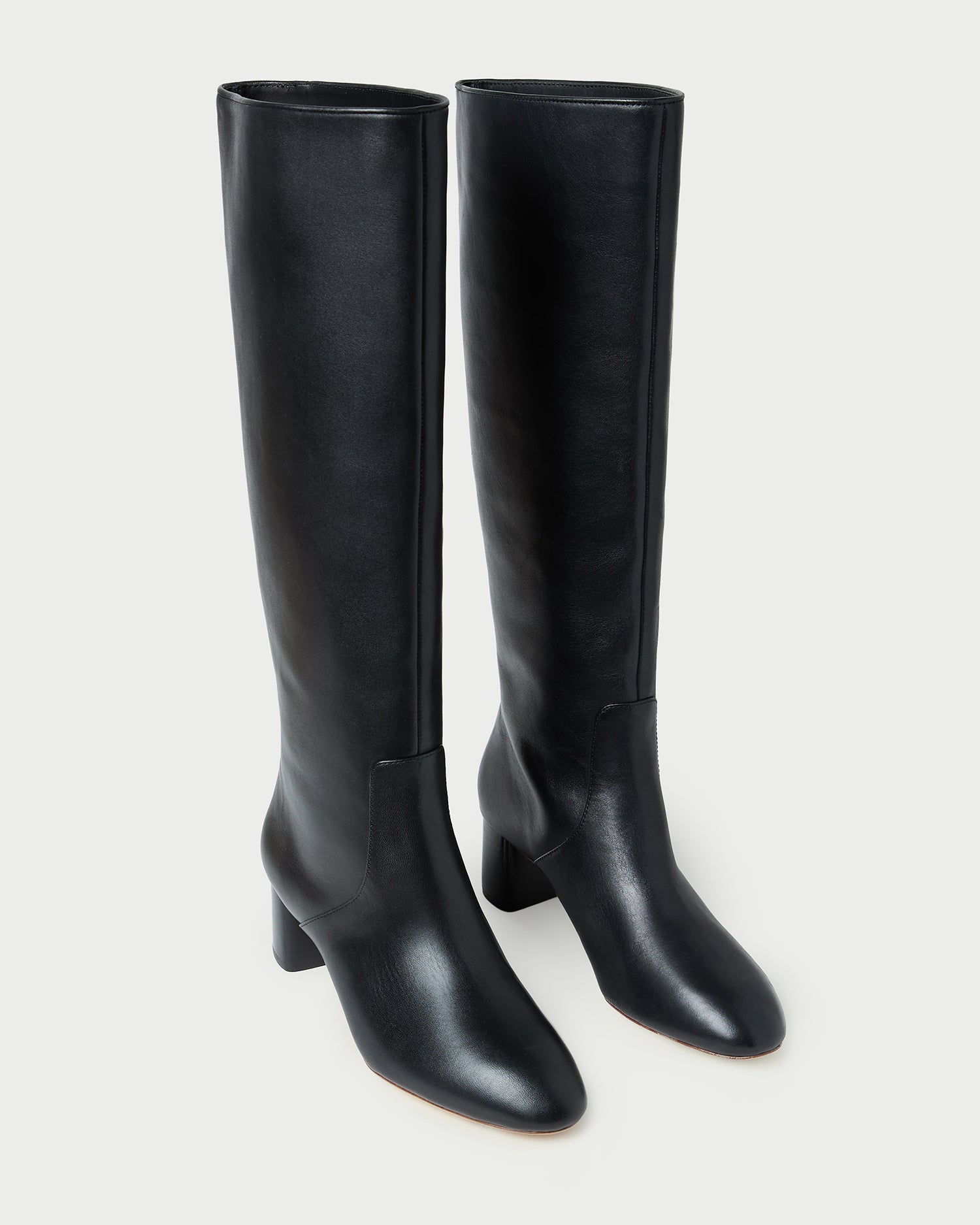 Gia Black Leather Tall Boot | Loeffler Randall Women