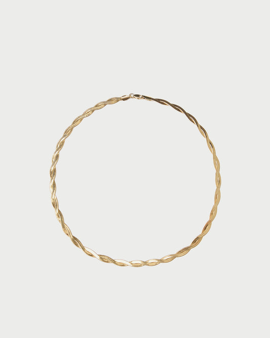 Kennedy Gold Twisted Chain Necklace | Loeffler Randall Women