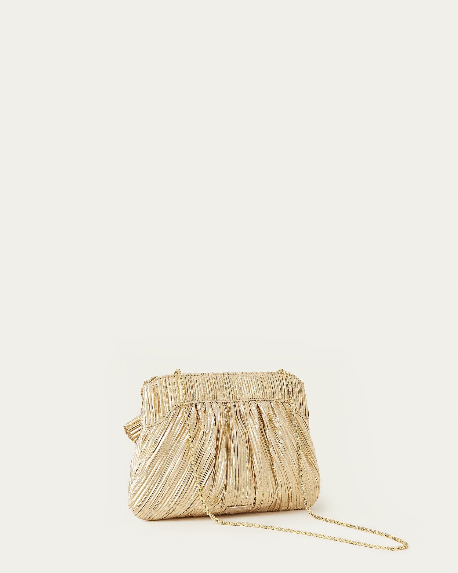 Rayne Gold Bow Clutch | Loeffler Randall Women