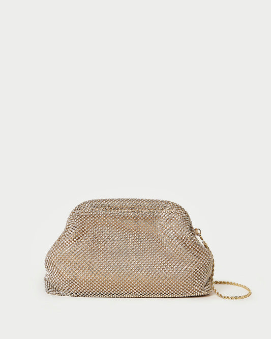 Doreen Gold Diamanté Frame Pouch | Loeffler Randall Women