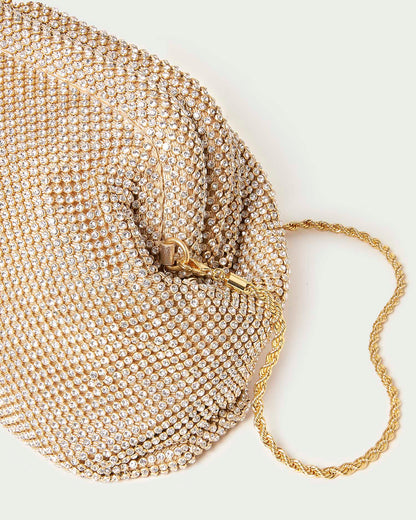 Doreen Gold Diamanté Frame Pouch | Loeffler Randall Women