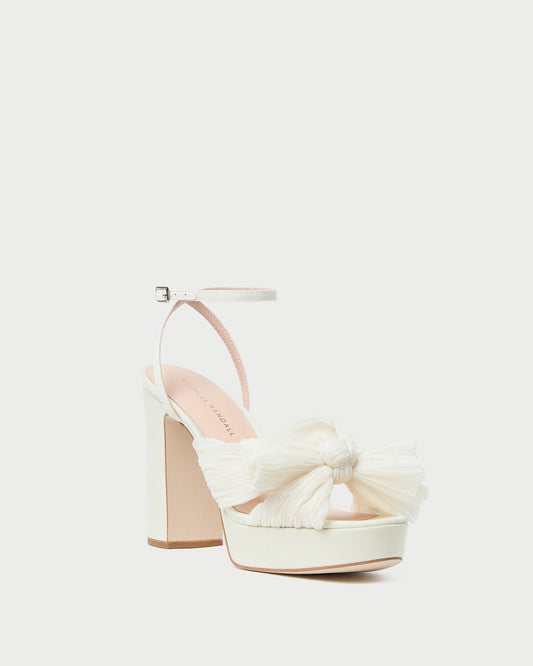Natalia Pearl Platform Bow Heel | Loeffler Randall Women