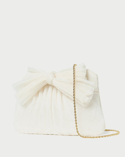 Rayne Pearl Bow Clutch | Loeffler Randall Women