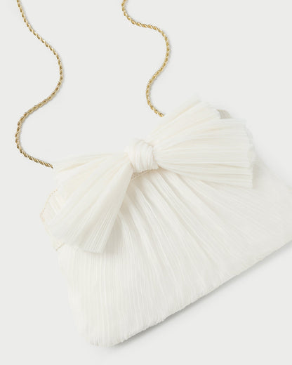 Rayne Pearl Bow Clutch | Loeffler Randall Women