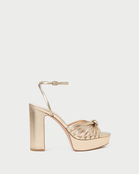 Rivka Champagne Knot Platform Sandal | Loeffler Randall Women