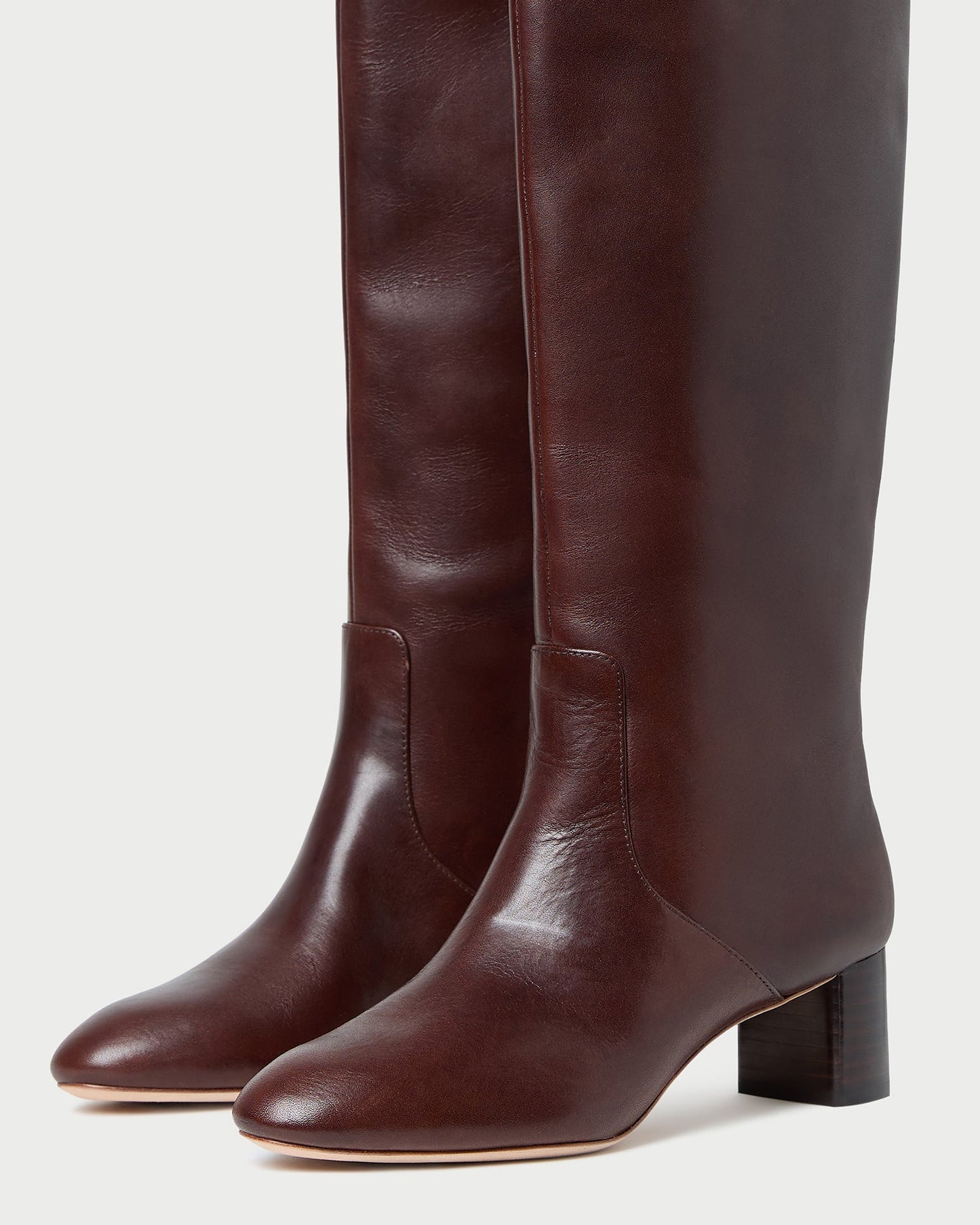 Gia Espresso Leather Tall Boot | Loeffler Randall Women
