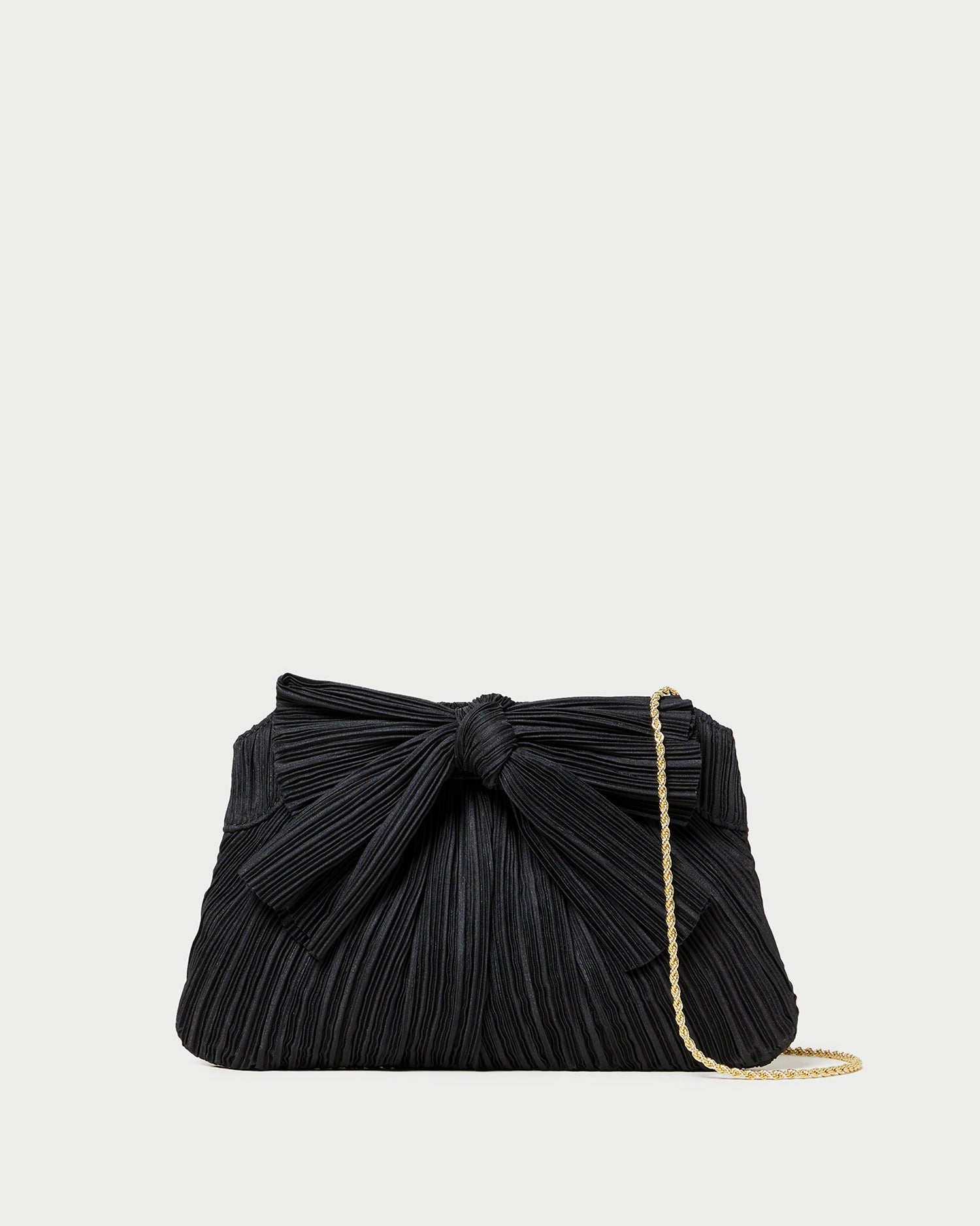 Rayne Black Bow Clutch | Loeffler Randall Women