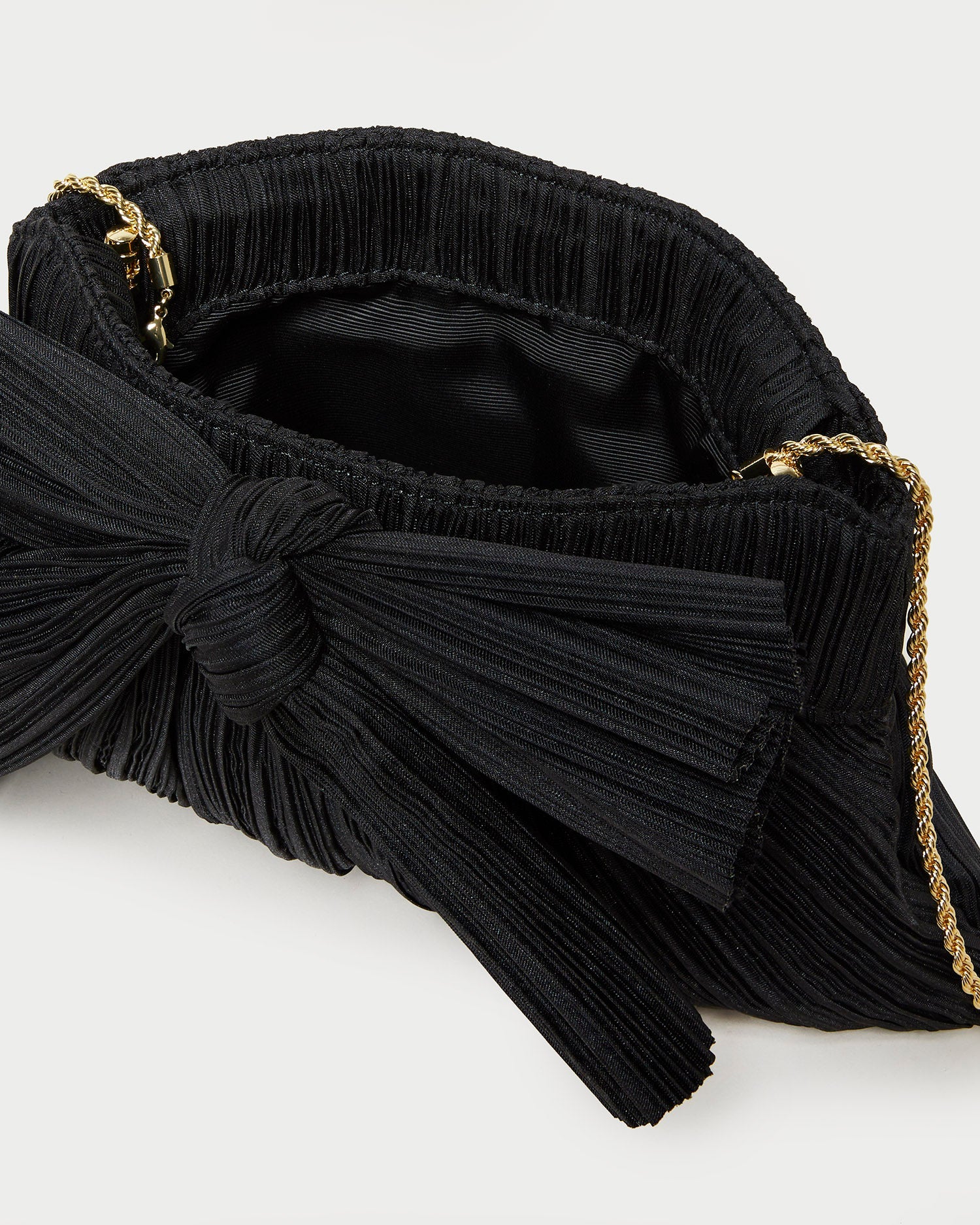 Rayne Black Bow Clutch | Loeffler Randall Women