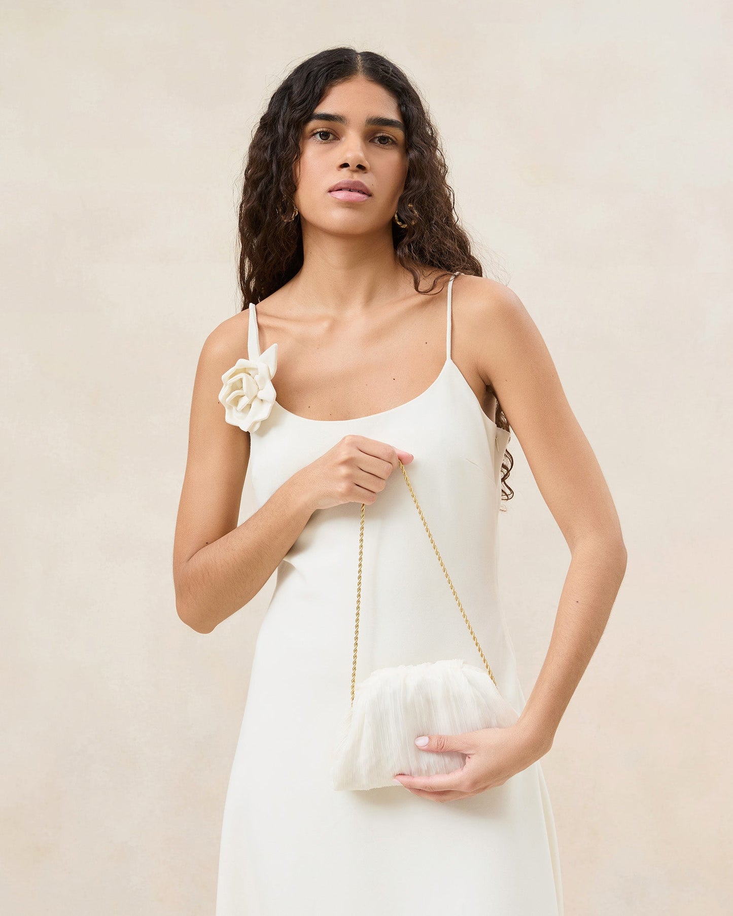 Bailey Pearl Pleated Dome Clutch | Loeffler Randall Women