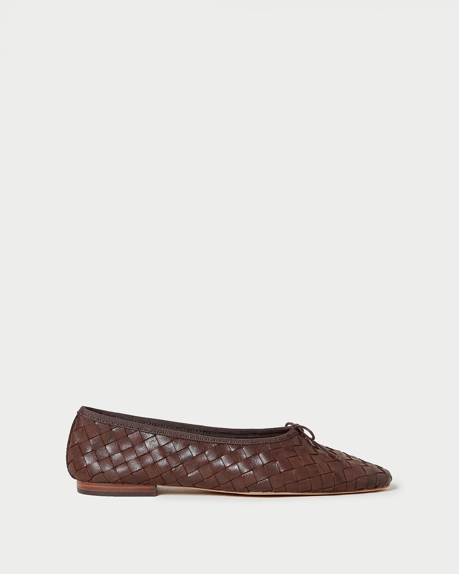 Landry Chocolate Woven Ballet Flat | Loeffler Randall Women