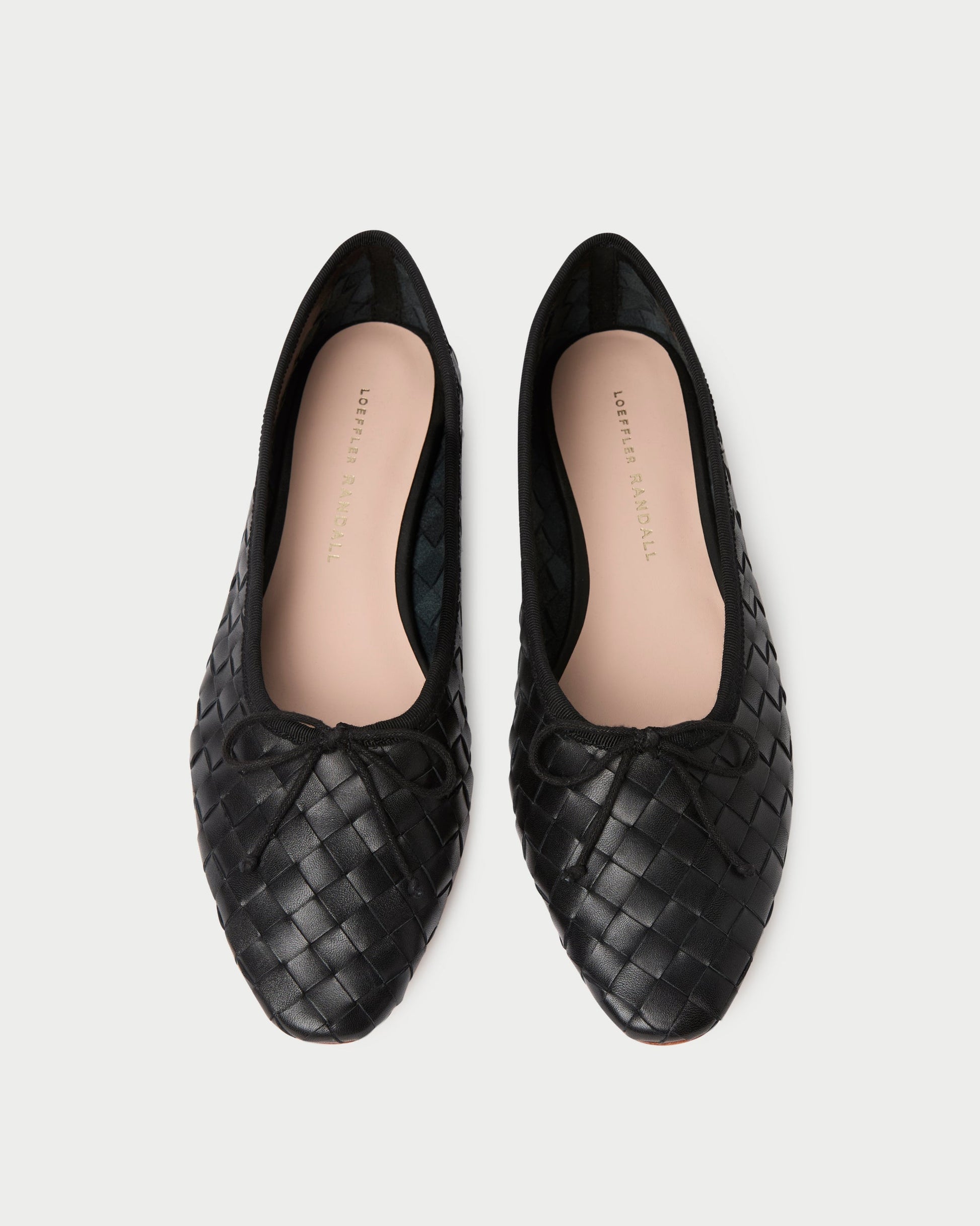 Landry Black Woven Ballet Flat | Loeffler Randall Women