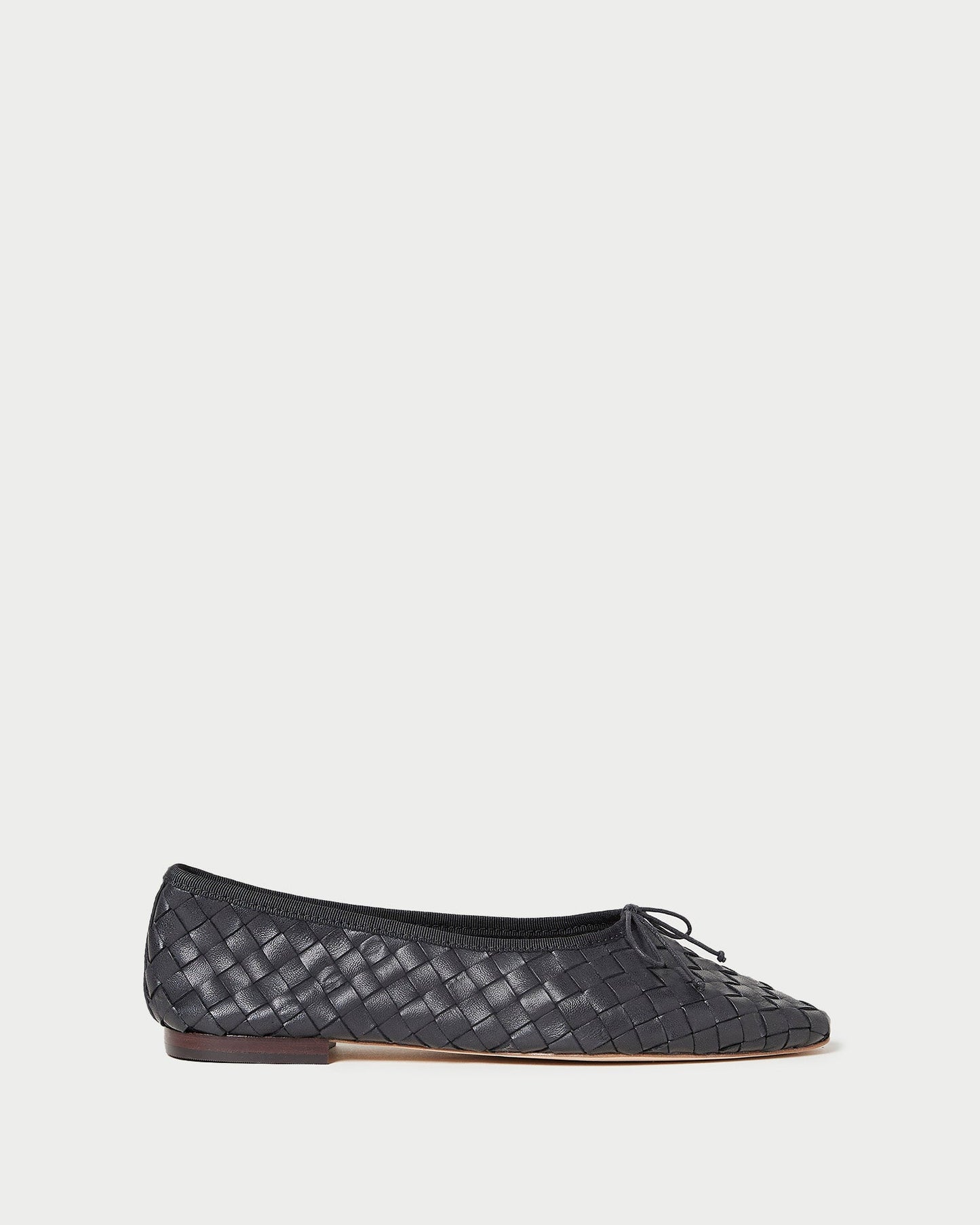 Landry Black Woven Ballet Flat | Loeffler Randall Women