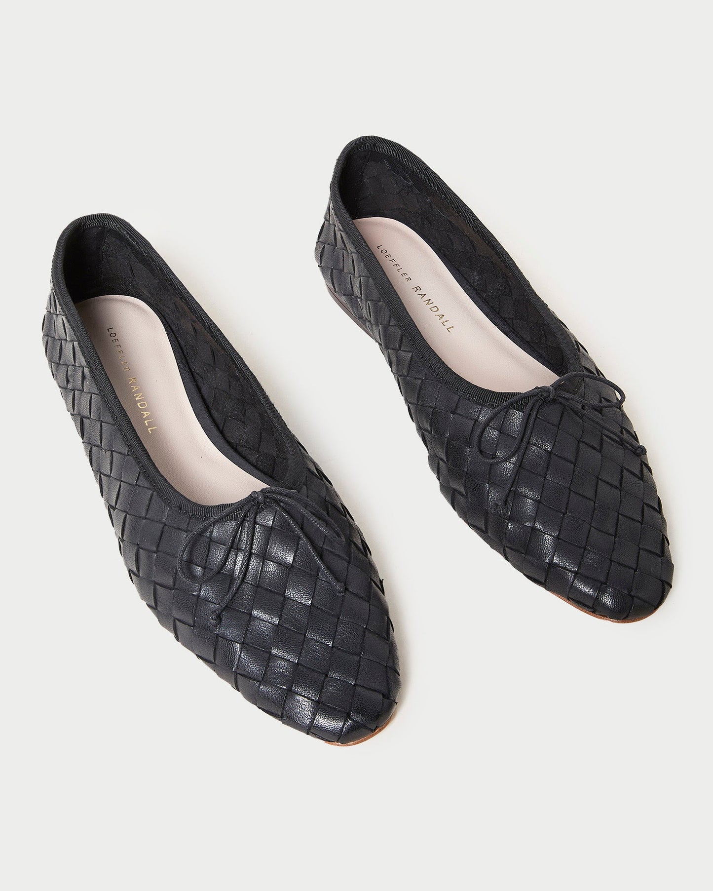 Landry Black Woven Ballet Flat | Loeffler Randall Women