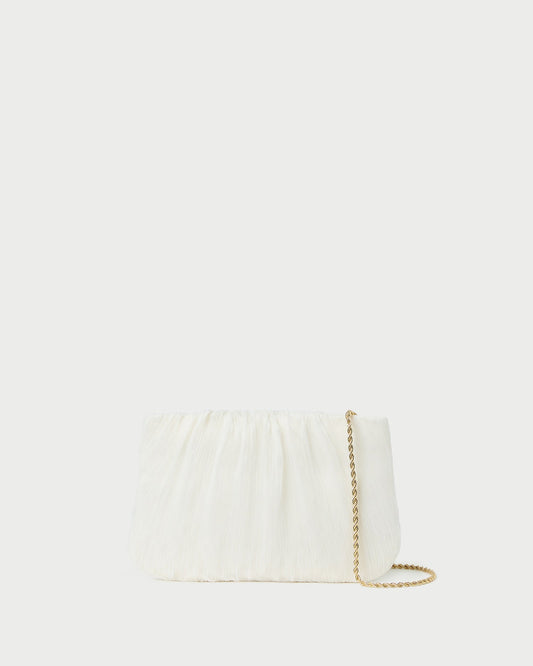Brit Pearl Flat Pleated Clutch | Loeffler Randall Women