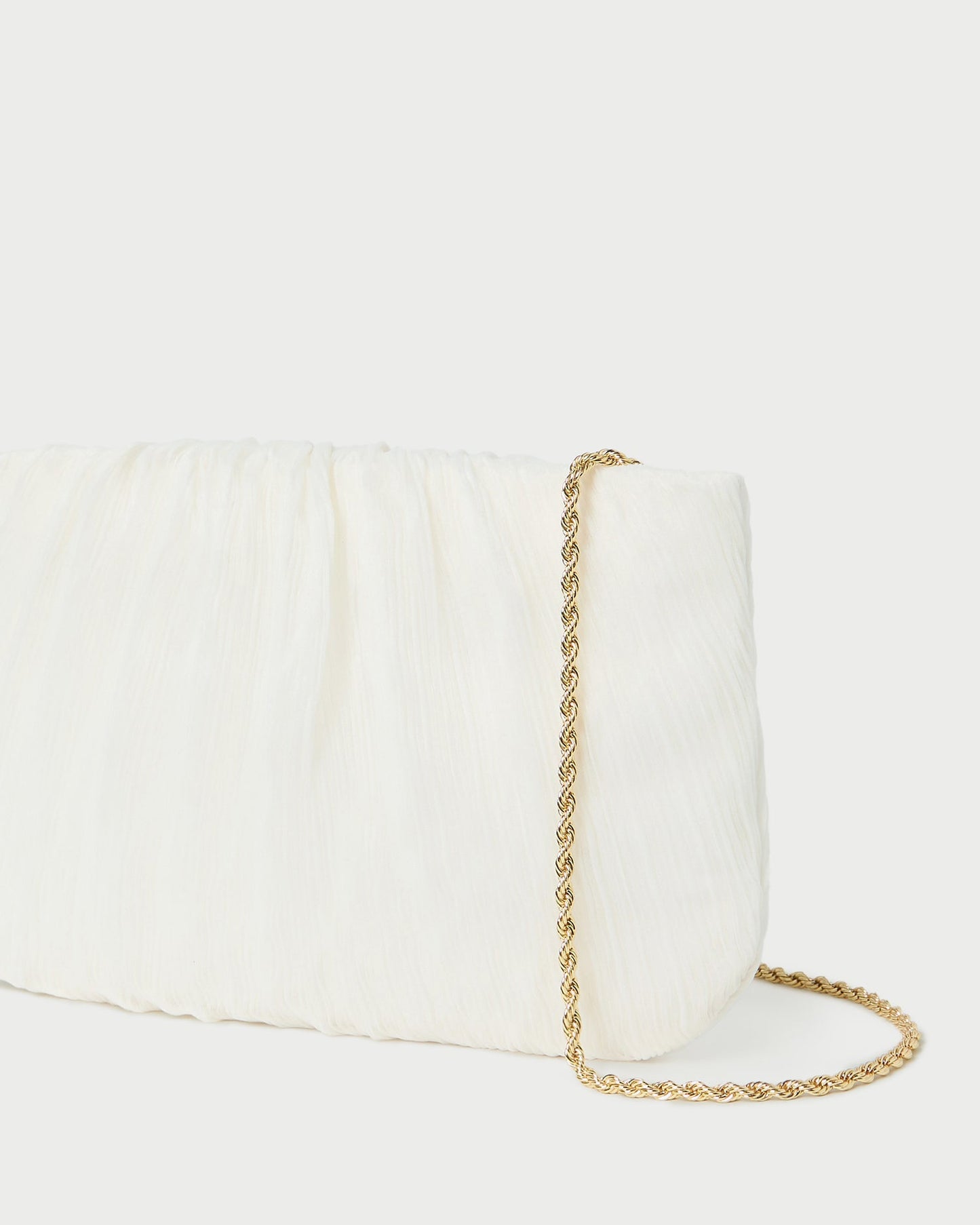 Brit Pearl Flat Pleated Clutch | Loeffler Randall Women