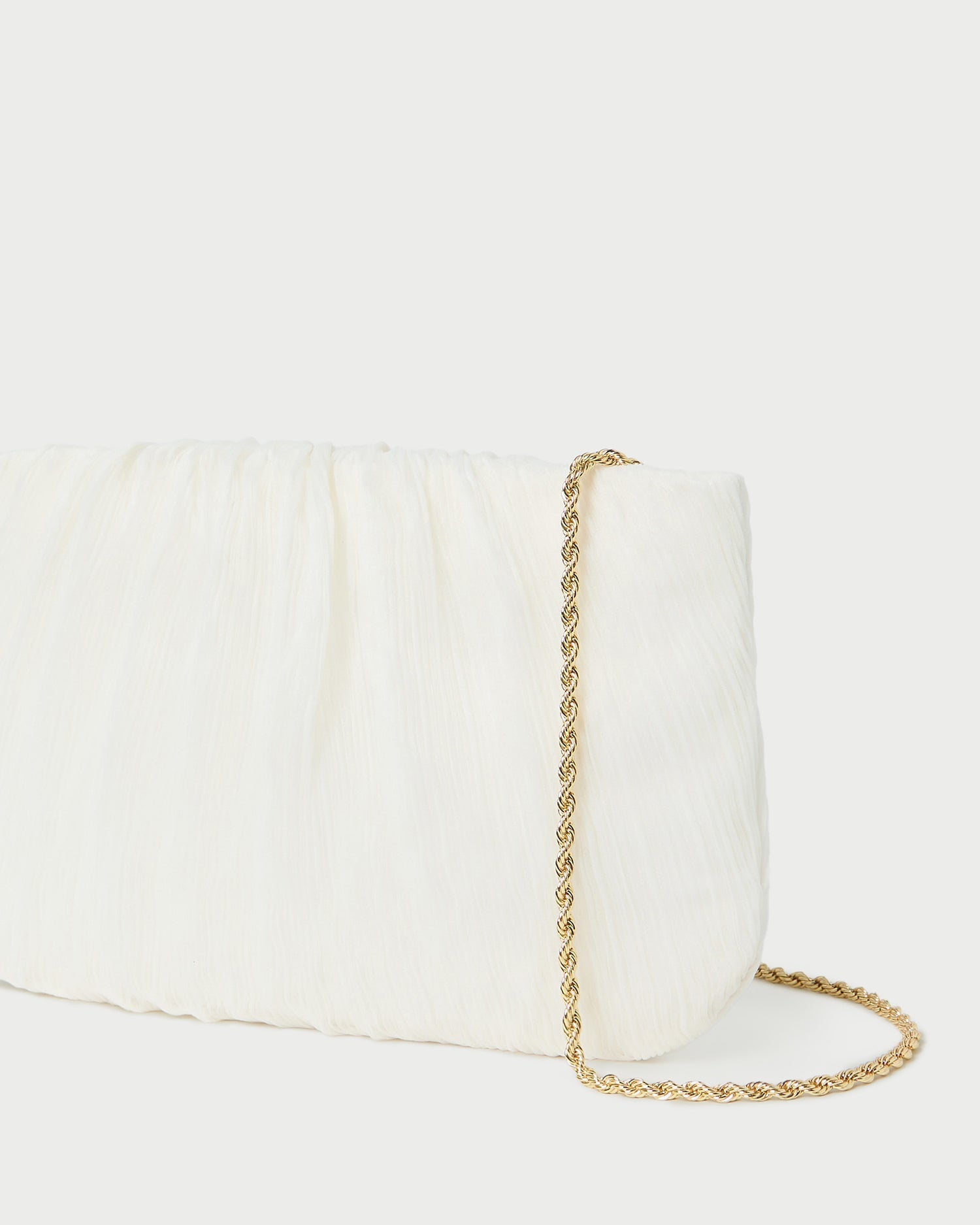 Brit Pearl Flat Pleated Clutch | Loeffler Randall Women