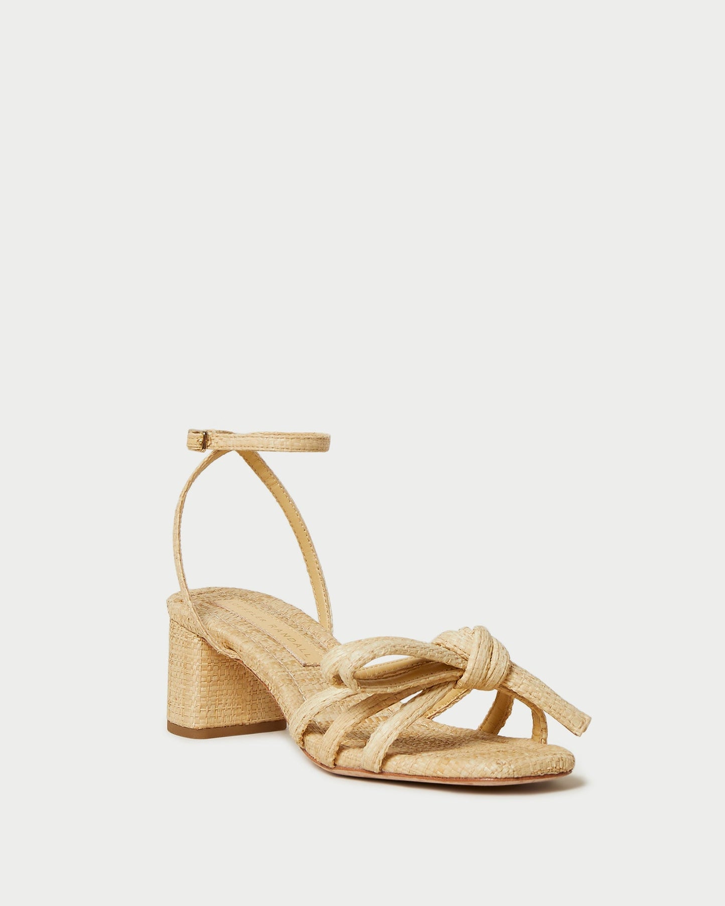 Mikel Natural Bow Mid-Heel Sandal | Loeffler Randall Women