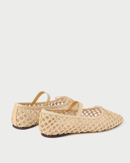 Leonie Natural Crochet Ballet Flat | Loeffler Randall Women