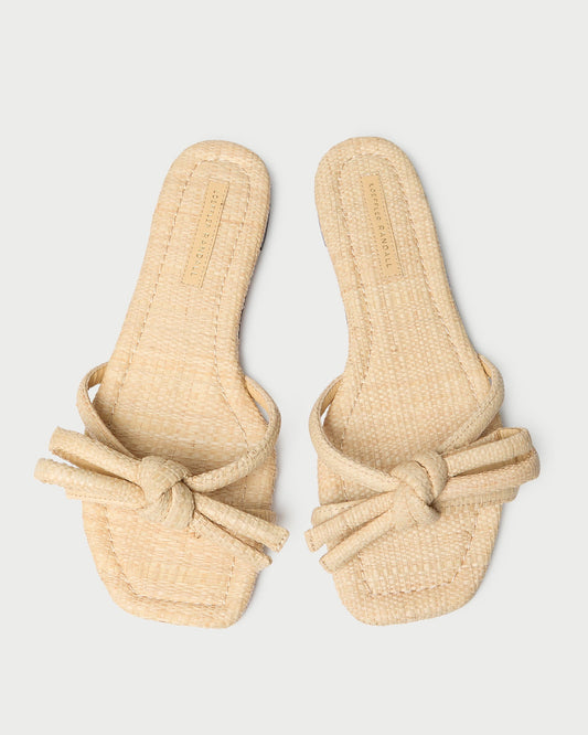 Hadley Natural Bow Sandal | Loeffler Randall Women