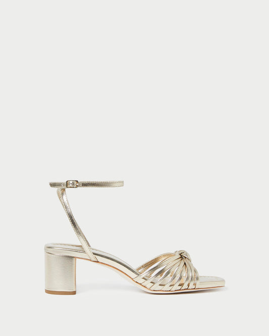 Olivia Champagne Knot Mid-Heel | Loeffler Randall Women