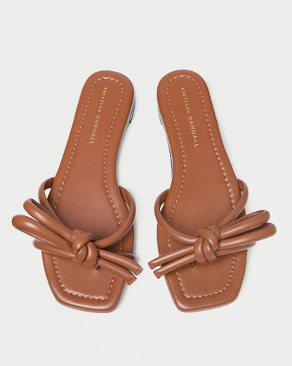 Hadley Timber Leather Bow Sandal | Loeffler Randall Women