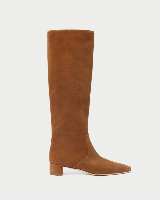 Indy Cacao Suede Tall Boot | Loeffler Randall Women