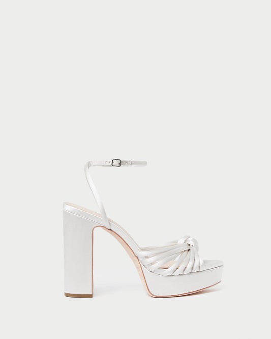 Rivka Cream Knot Platform Sandal | Loeffler Randall Women