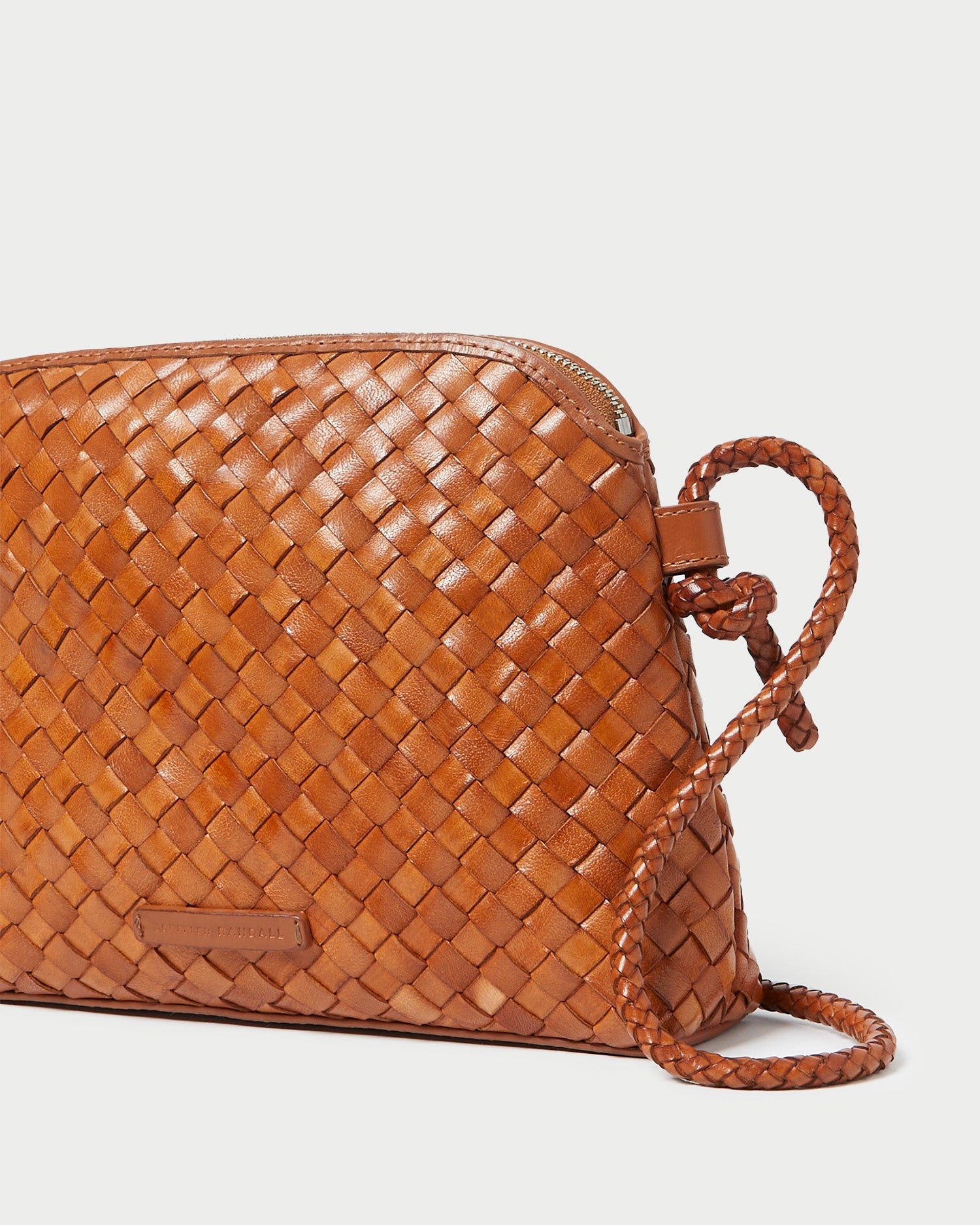 Mallory Timber Woven Leather Crossbody | Loeffler Randall Women