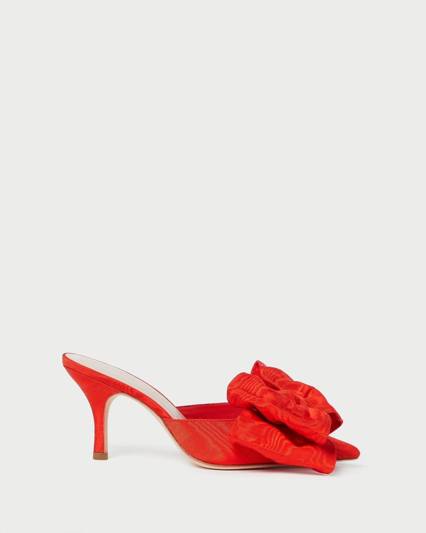 Margot Red Moiré Bow Mule | Loeffler Randall Women